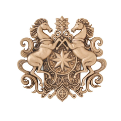 Royal Stallion Crest Brooch