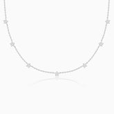 Silver Star Constellation Necklace