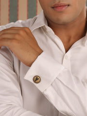 Vintage V Cufflinks