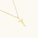 Cross Name Necklace
