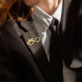 Personalised Infinity name brooch - Giva