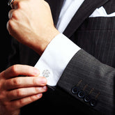 Personalized Initial Name Monogram Cufflinks For Men And Boys - Giva