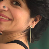 Custom Name Sui Dhaaga Earring