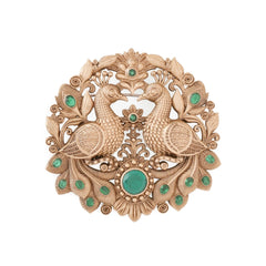 Peacock Splendor Brooch