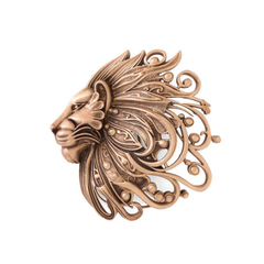 Superb Simba Brooch