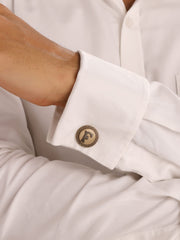 Fiesty F Cufflinks