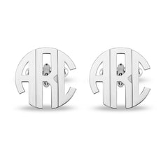 Personalized Initial Name Monogram Cufflinks For Men And Boys - Giva