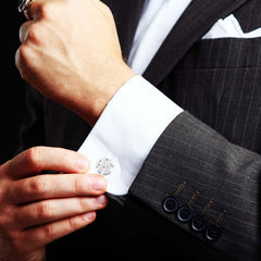 Personalized Initial Name Monogram Cufflinks For Men And Boys - Giva