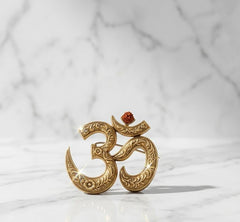 Royal Om Emblem Brooch