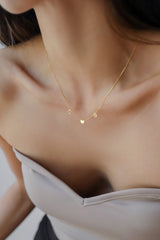 Letter Necklace,Heart Letter Necklace , Custom Initial Necklace , Gold Custom Gift ,Valentine's Day Gift