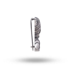 Chhatrapati Raje Shivaji Maharaj sterling Silver Brooch Pin